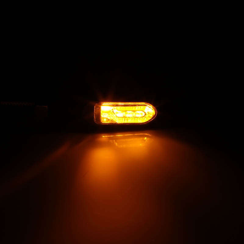 Мигачи за мотоциклет Highsider Smart Namiko-TS LED черни