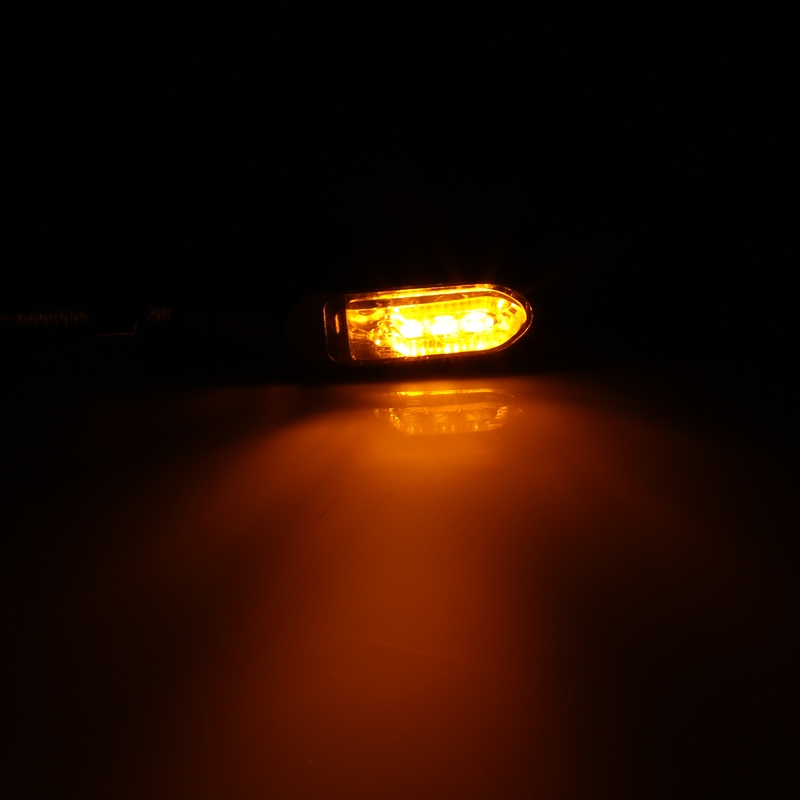 Мигачи за мотоциклет Highsider Smart Namiko-TS LED 2в1 черни