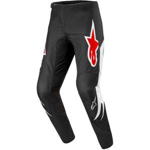 Alpinestars Fluid Lucent Панталон за мотокрос черен, бял и червен