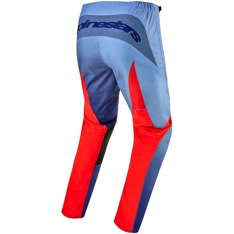 Alpinestars Fluid Lucent панталони за мотокрос Blue-Light Blue-Orange