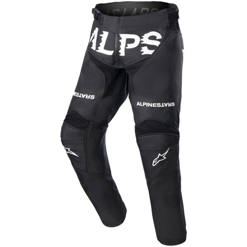 Alpinestars Racer Found Детски панталони за мотокрос Черно и бяло