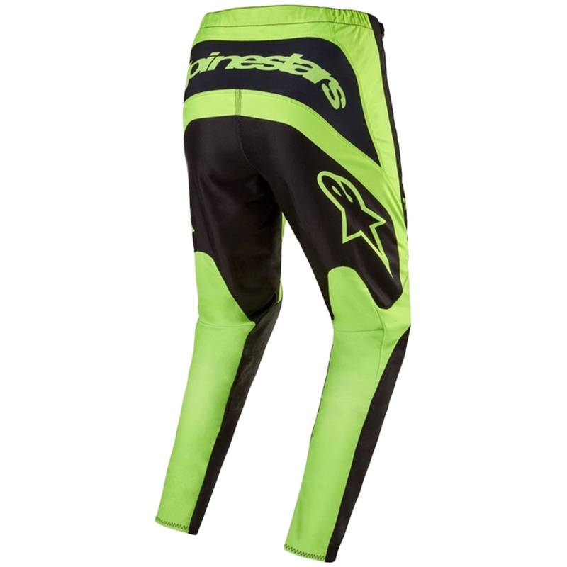 Панталон за мотокрос Alpinestars Fluid Lurv черен-флуо жълт
