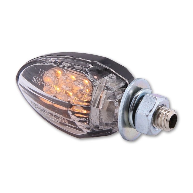 Highsider Smart Drop LED мигачи за мотоциклет, черни