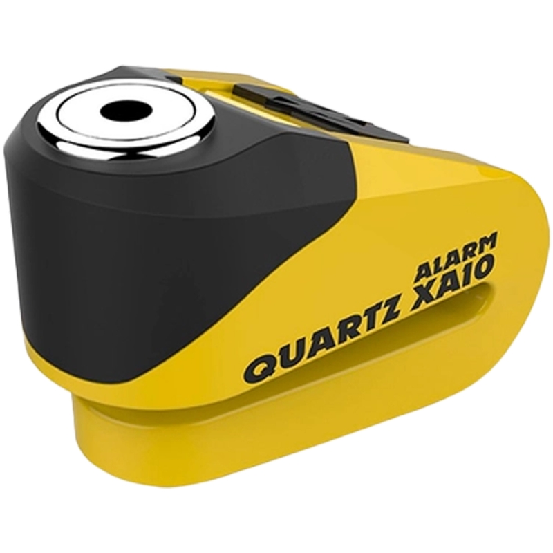 Заключване на дискова спирачка Oxford Quartz Alarm XA10 жълто-черно