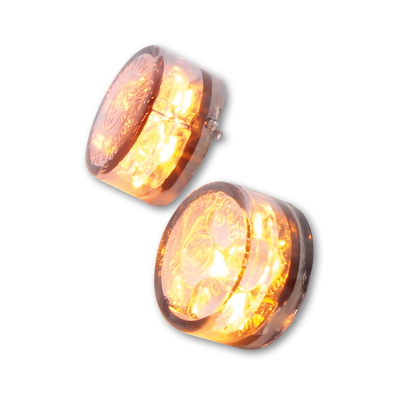 Мигачи за мотоциклет Highsider Smart Module Sixteen LED опушено сиви