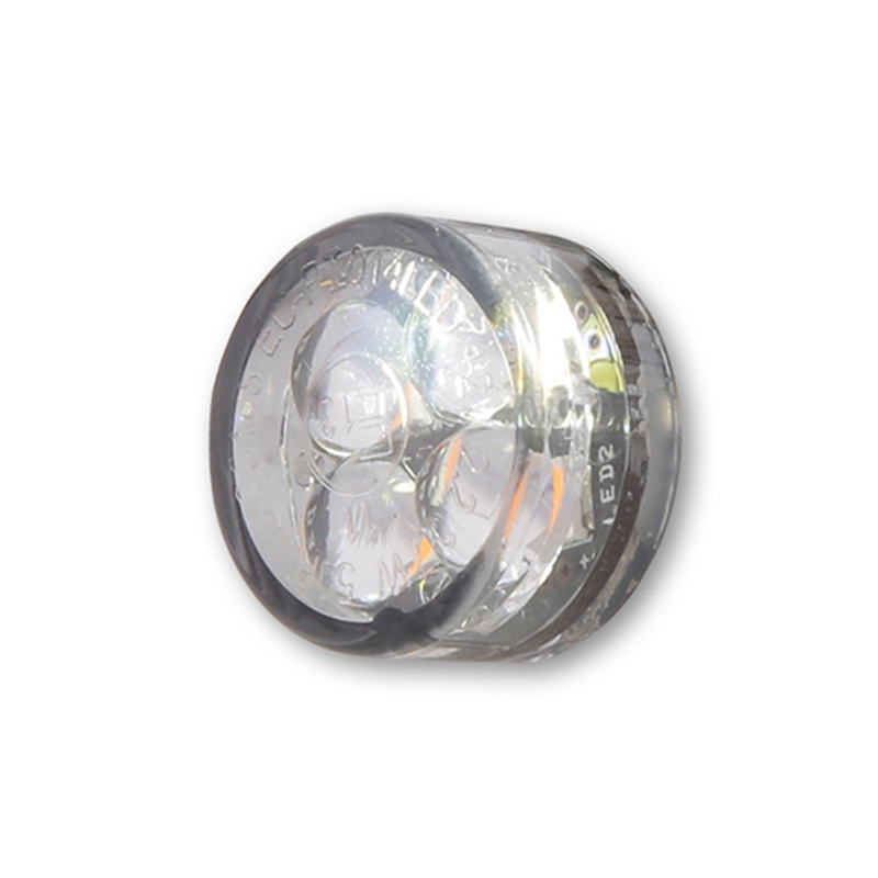Мигачи за мотоциклет Highsider Smart Module Sixteen LED 2в1, опушено сиви