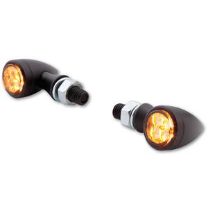 Мигачи за мотоциклет Highsider Smart Sixteen Bullet LED опушено сиви