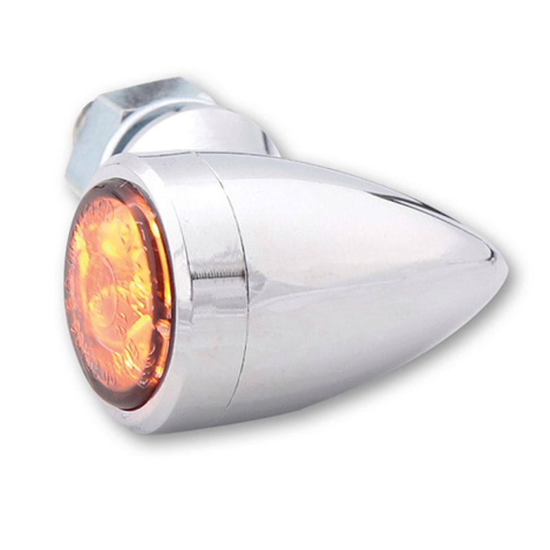 Мигачи за мотоциклет Highsider Smart Sixteen Bullet LED хром