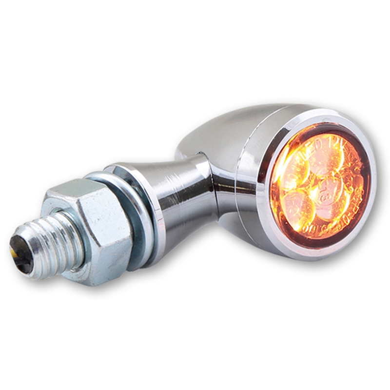 Мигачи за мотоциклет Highsider Smart Sixteen Bullet LED хром