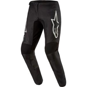 Alpinestars Fluid Graphite Панталон за мотокрос черен и сребърен