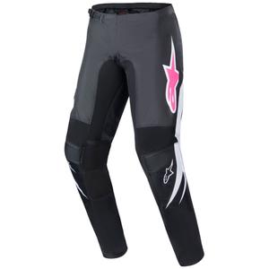 Alpinestars Stella Fluid дамски панталон за мотокрос черно-бял
