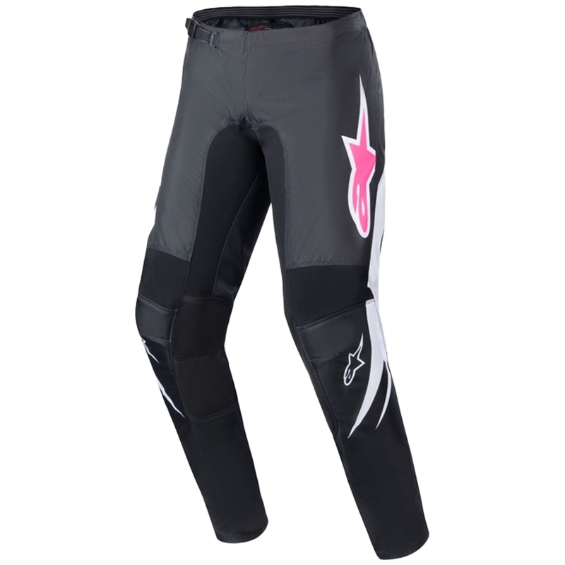 Alpinestars Stella Fluid дамски панталон за мотокрос черно-бял
