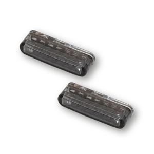 Мигачи за мотоциклет Highsider Smart Shorty LED 3в1 черни