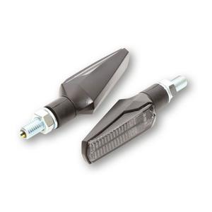 Мигачи за мотоциклет Highsider Smart Fineline LED 3в1 черни