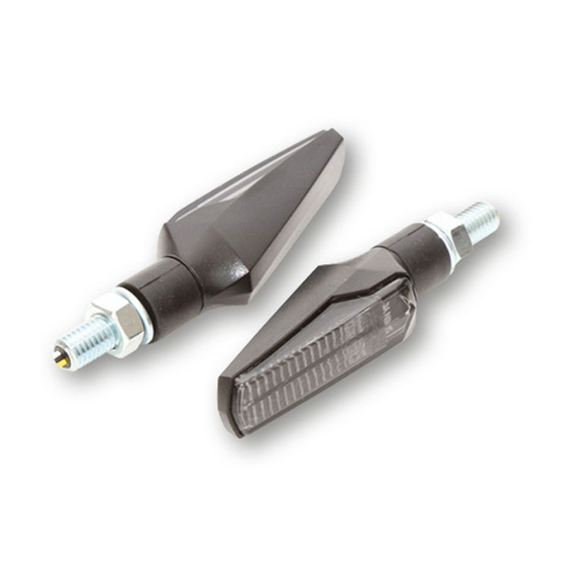 Мигачи за мотоциклет Highsider Smart Fineline LED 3в1 черни