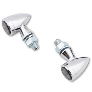 Мигачи за мотоциклет Highsider Smart Sixteen Bullet LED 3в1 хромирани