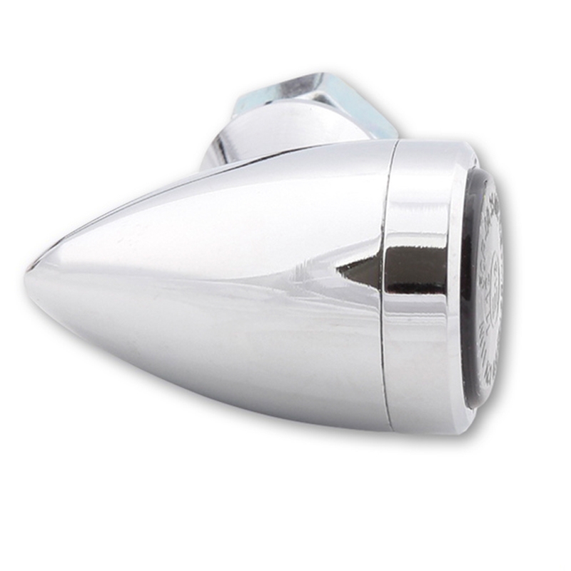 Мигачи за мотоциклет Highsider Smart Sixteen Bullet LED 3в1 хромирани