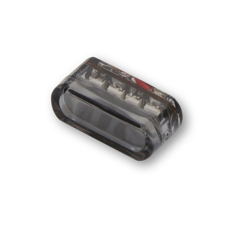 Highsider Smart Module 1 LED задна светлина за мотоциклет, опушено сива