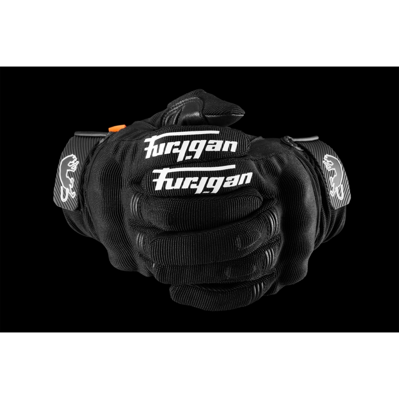 Дамски мотоциклетни ръкавици Furygan Jet Lady D3O® Evo, черно-бели