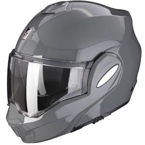 Обръщаща се каска Scorpion EXO-TECH EVO циментово сива