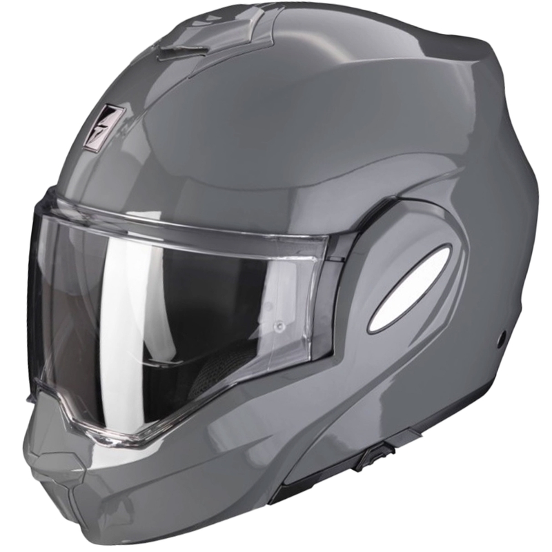 Обръщаща се каска Scorpion EXO-TECH EVO циментово сива