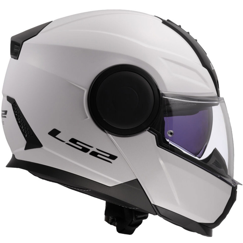 Мотоциклетна каска с отваряне LS2 FF902 Scope II, бяла