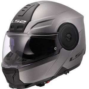 Мотоциклетна каска с отваряне LS2 FF902 Scope II, плътен матов титан