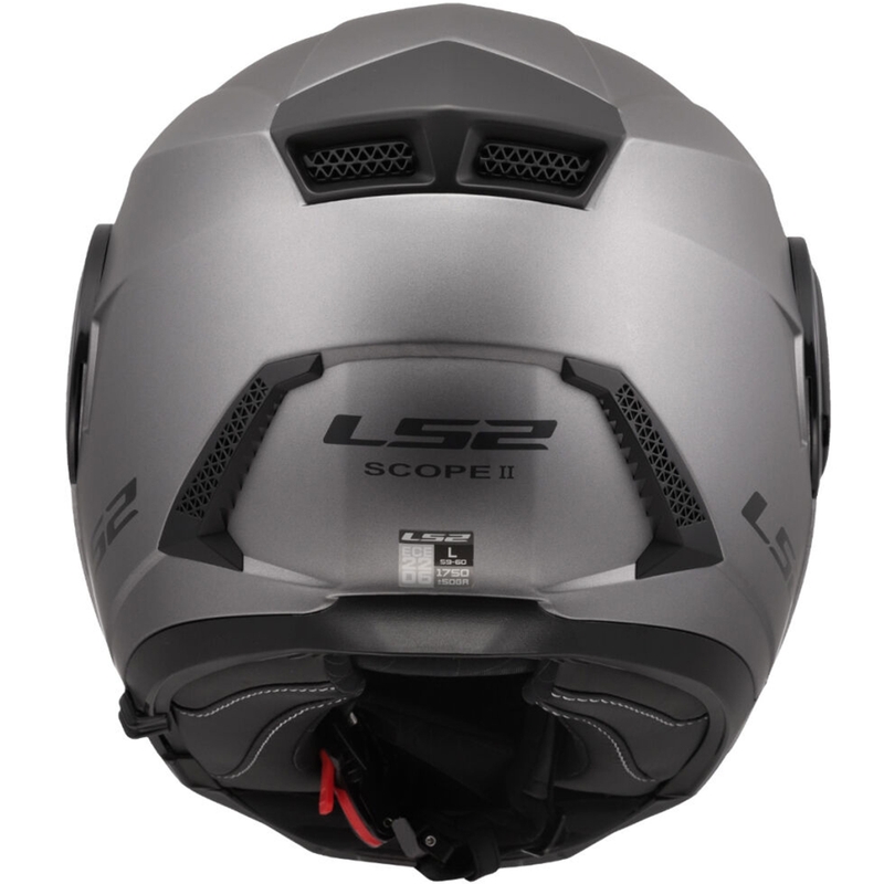 Мотоциклетна каска с отваряне LS2 FF902 Scope II, плътен матов титан