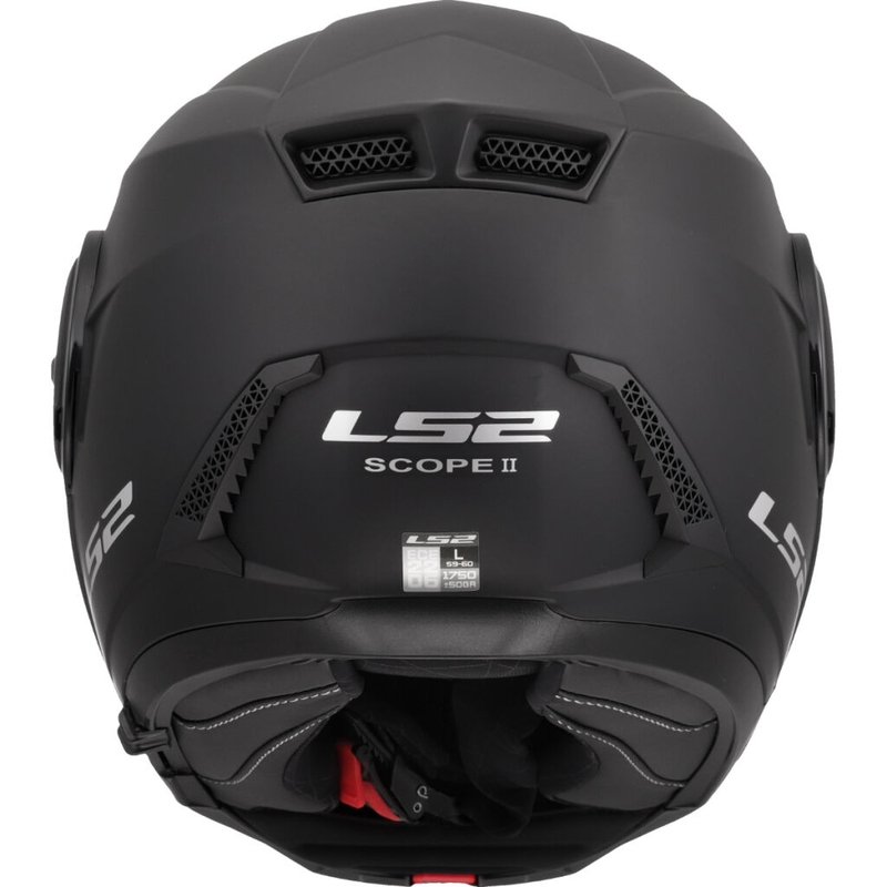 Мото каска с отваряне LS2 FF902 Scope II, матово черно