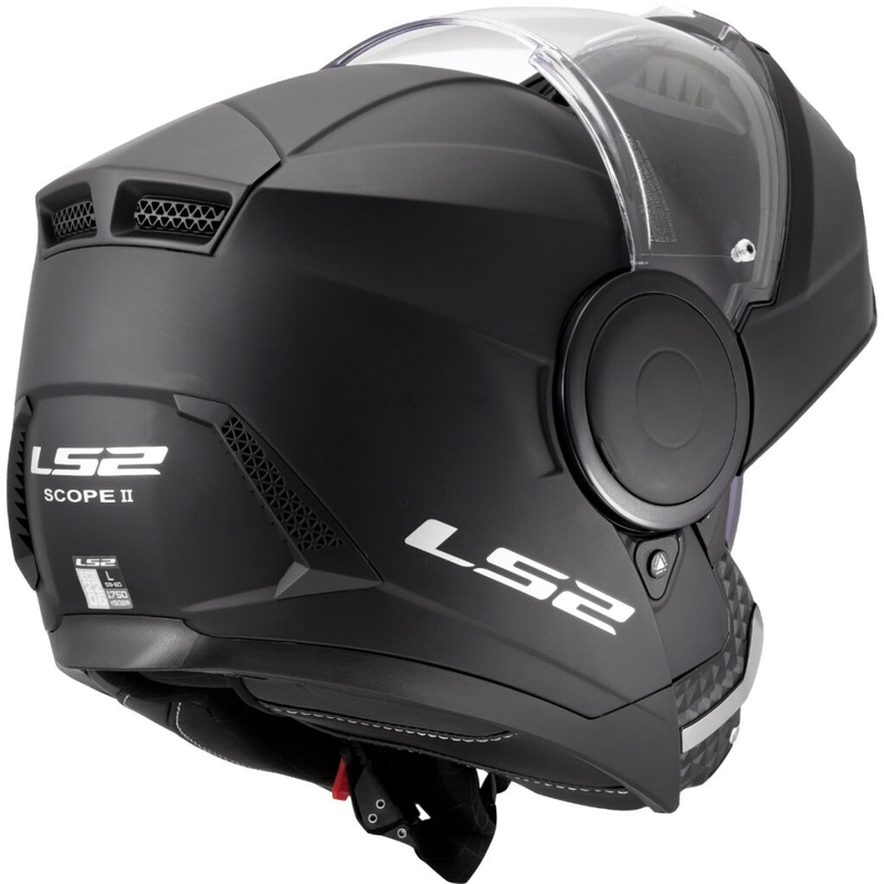 Мото каска с отваряне LS2 FF902 Scope II, матово черно