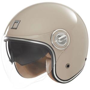 Отворена мотоциклетна каска NOX PREMIUM Heritage beige