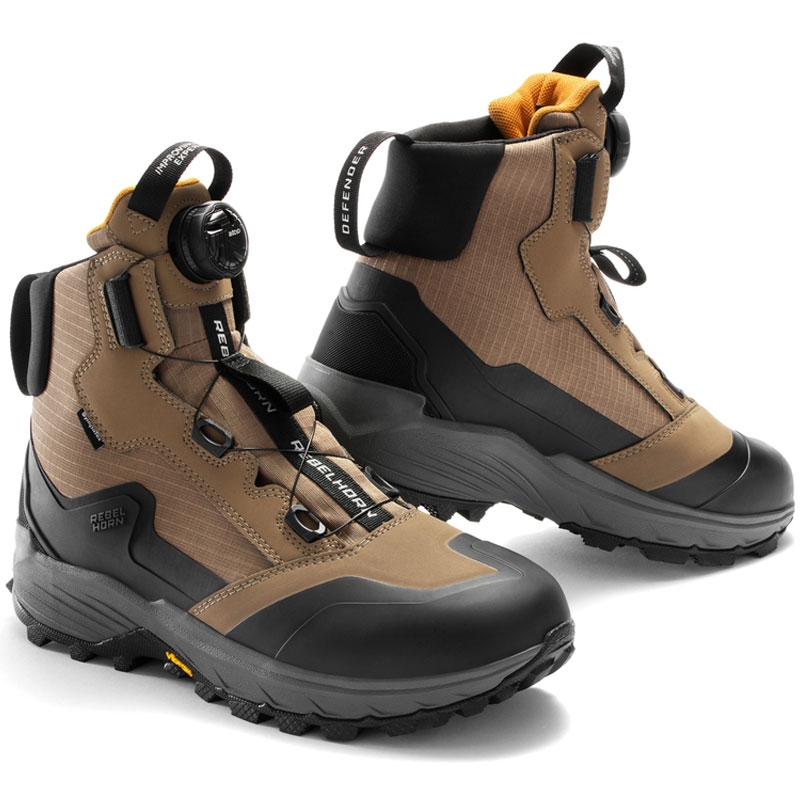 Мотоциклетни ботуши Rebelhorn Defender brown