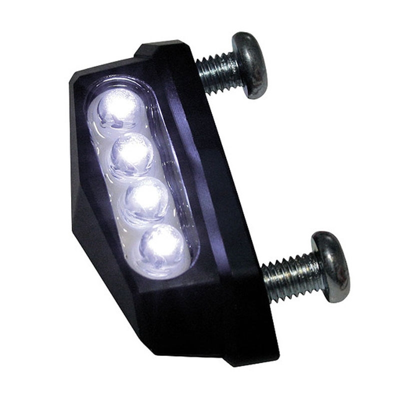 LED светлина за регистрационен номер Highsider Smart QUADRO черна