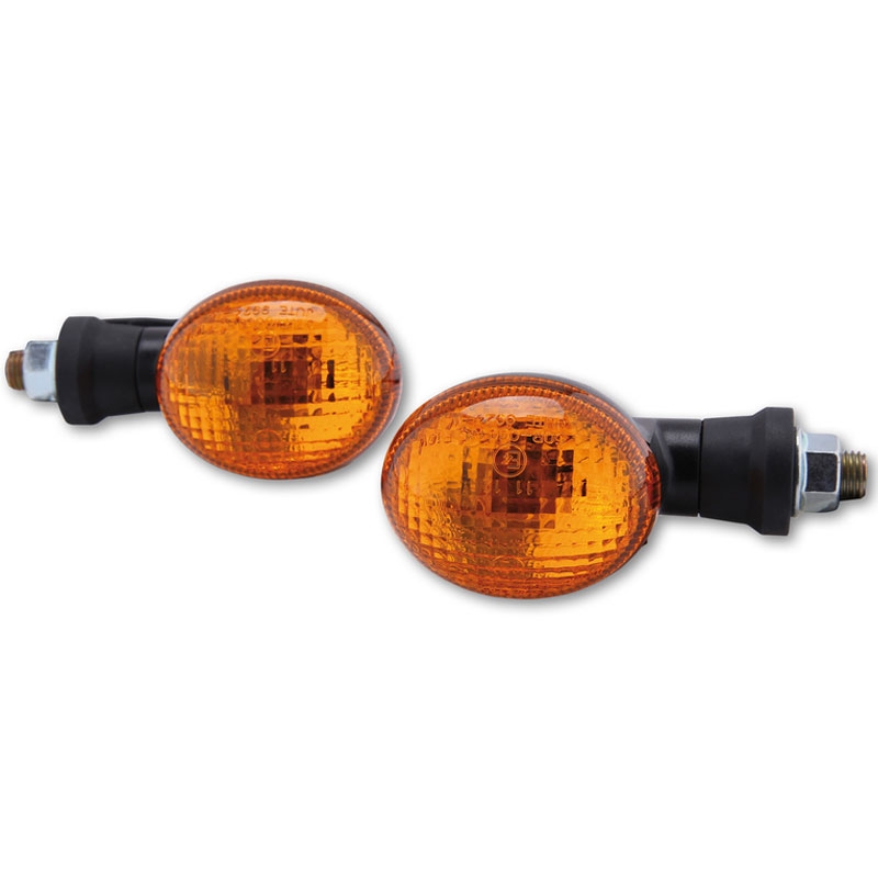 Highsider Smart Mini мигачи за мотоциклет черно-оранжеви