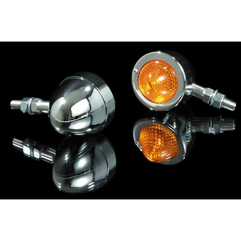 Highsider Smart Bullet Pike хромирани мигачи за мотоциклет