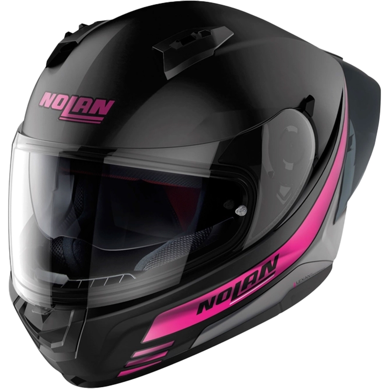 Nolan N60-6 Sport Outset 23 черно-розова интегрална мотоциклетна каска разпродажба