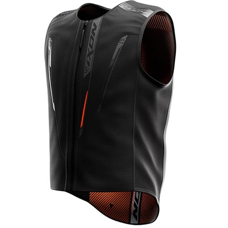 IXON IX-AIRBAG U04 жилетка с въздушна възглавница черно-сива
