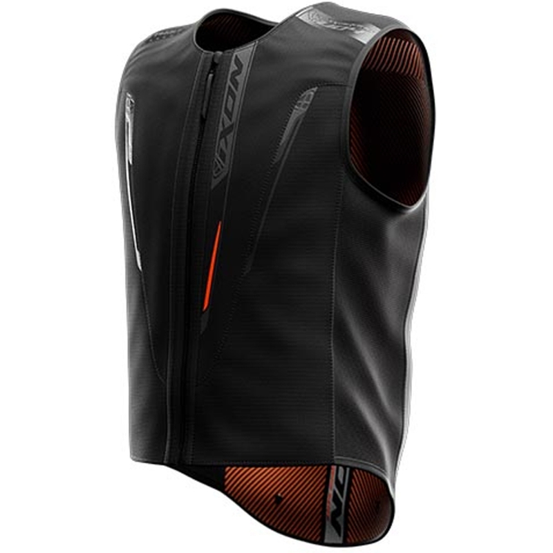 IXON IX-AIRBAG U04 жилетка с въздушна възглавница черно-сива