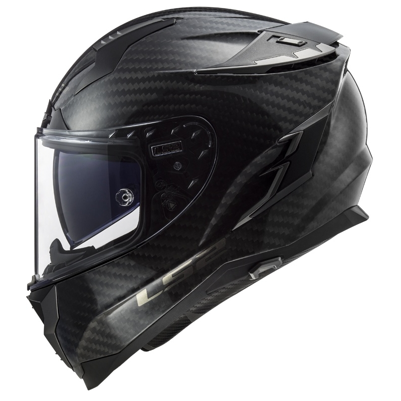 Интегрална мотоциклетна каска LS2 FF327 Challenger C Solid Carbon разпродажба