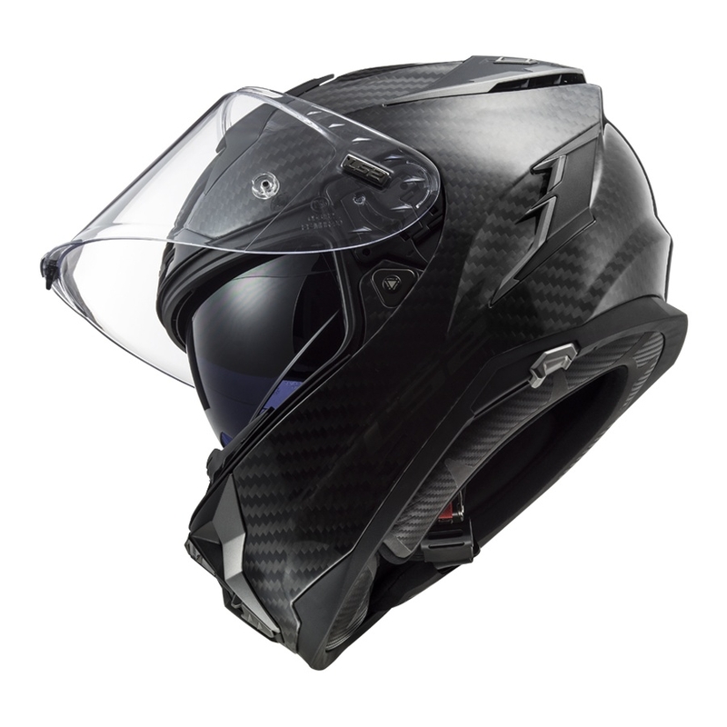 Интегрална мотоциклетна каска LS2 FF327 Challenger C Solid Carbon разпродажба