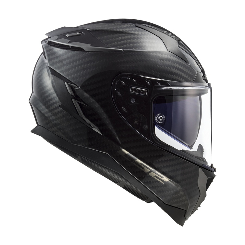 Интегрална мотоциклетна каска LS2 FF327 Challenger C Solid Carbon разпродажба