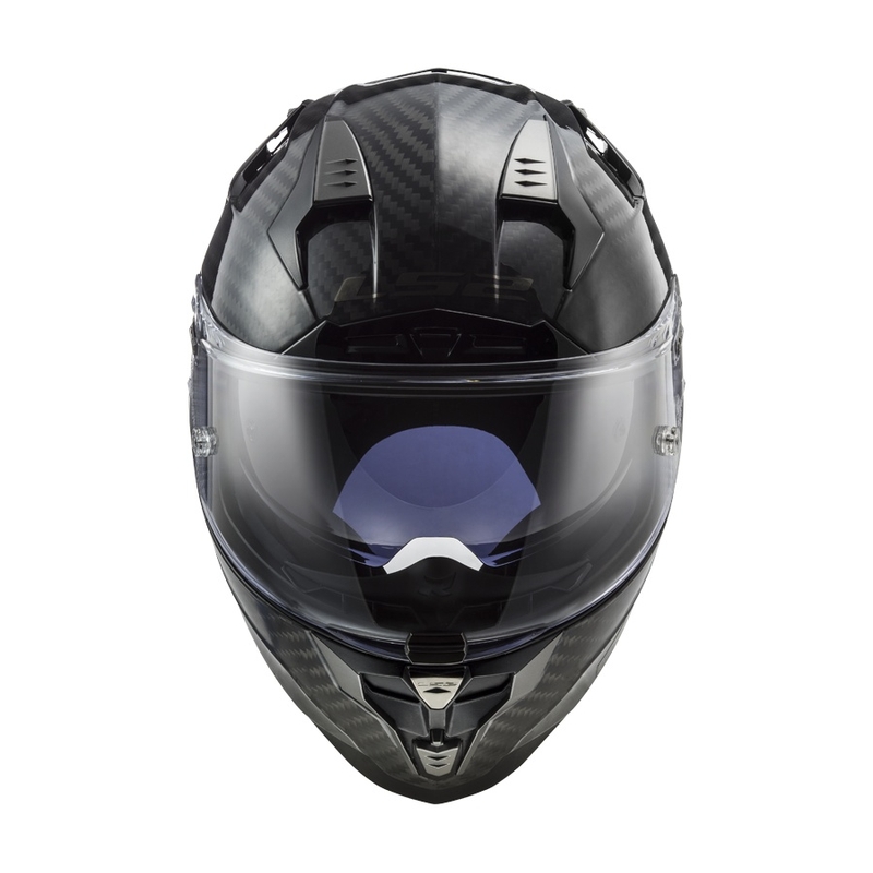 Интегрална мотоциклетна каска LS2 FF327 Challenger C Solid Carbon разпродажба