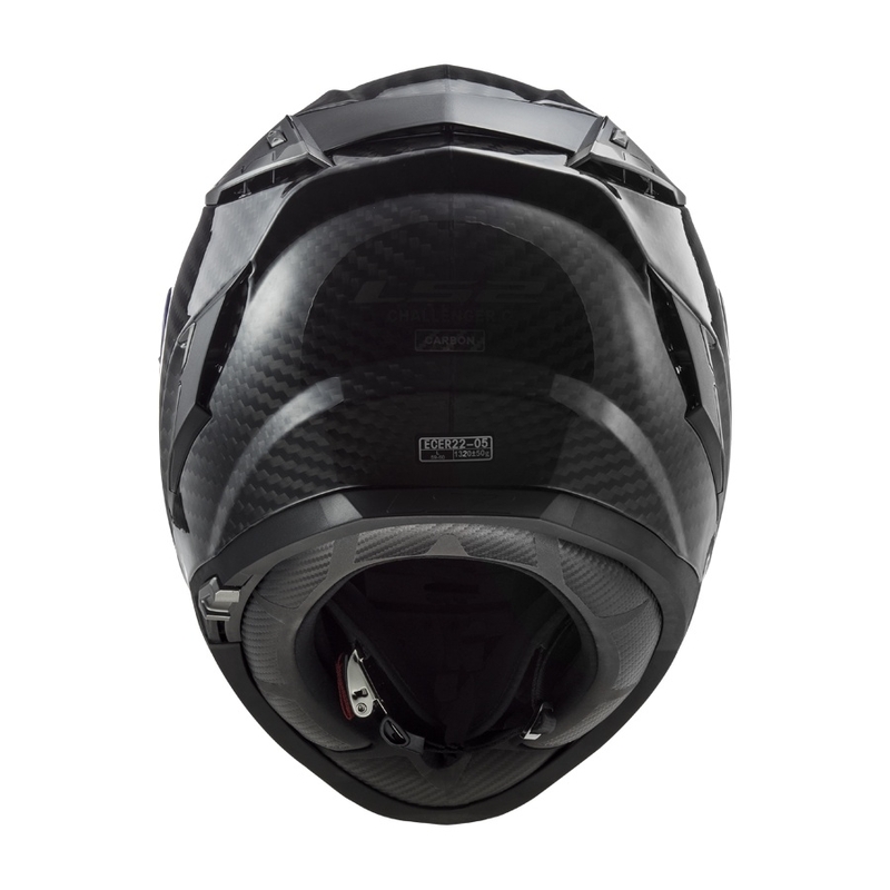 Интегрална мотоциклетна каска LS2 FF327 Challenger C Solid Carbon разпродажба
