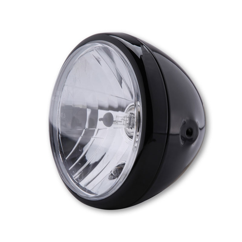 Фар Highsider Smart Reno 7 с прозрачно стъкло, черен