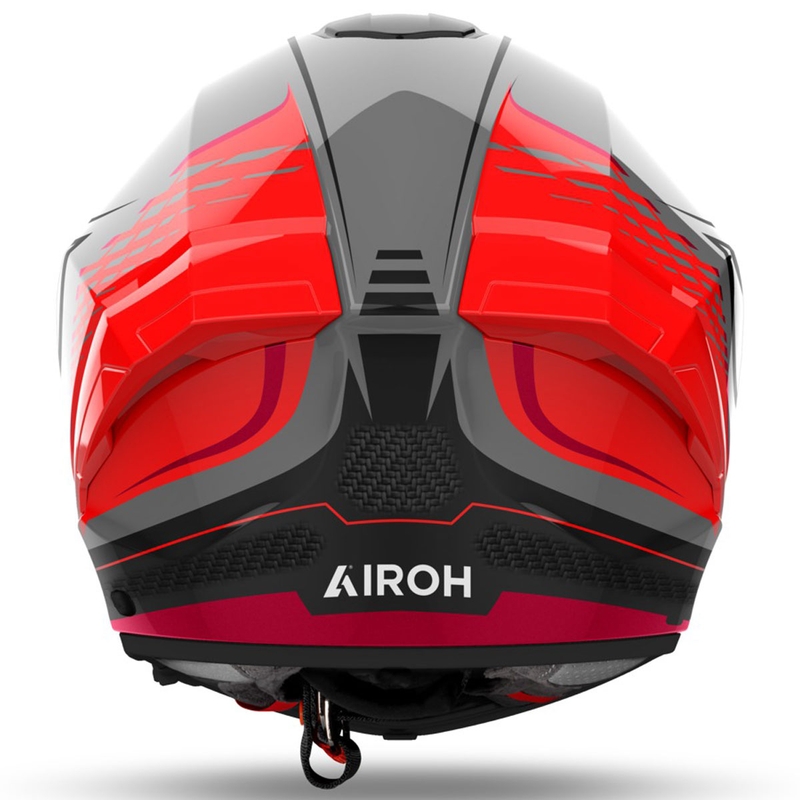 Интегрална мотоциклетна каска Airoh MATRYX Rocket лъскаво червена