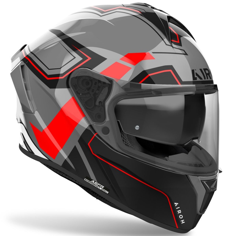 Интегрална мотоциклетна каска Airoh SPARK 2 Dart лъскава червена