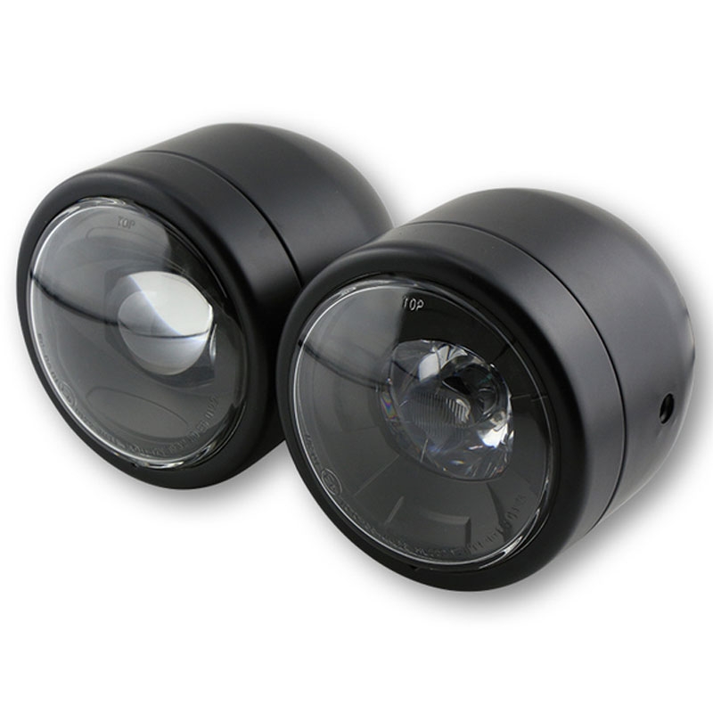 Highsider Smart Twin LED черен фар