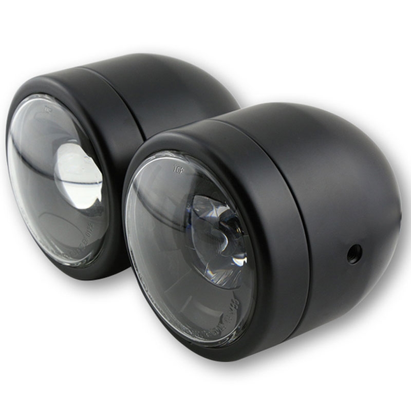 Highsider Smart Twin LED черен фар