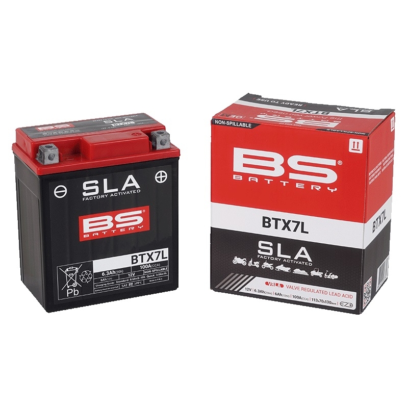 Továrně aktivovaná motocyklová baterie BS-BATTERY SLA