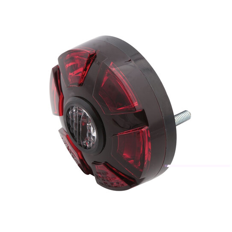 Highsider Smart ATV LED 3-в-1 задна светлина, червено-черна